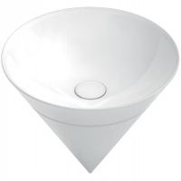 Товар: Раковина Kerama Marazzi Cono 44 Белая глянцевая арт-CO.wbi.44 - фото 1 Раковина Kerama Marazzi Cono 44 Белая глянцевая арт-CO.wbi.44 — фото 1, Раковины встраиваемые сверху