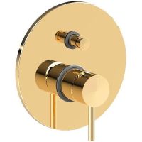 Комплект смесителей Paffoni Light Золото медовое арт-KITLIG015HG071 — фото 2, Готовые комплекты для ванной комнаты