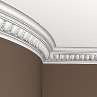 Карниз гибкий Европласт 1.50.116 2000x99x100 мм арт-1.50.116 (гибкий) — фото 2, Карнизы