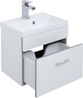 Тумба под раковину Aquanet Верона 50 подвесная Белая арт-207765 — фото 5, Тумбы под раковину