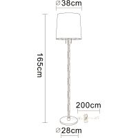 Торшер Artelamp Wasat Белый Хром арт-A4048PN-1CC — фото 7, Торшеры