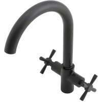 Комплект смесителей Orange Mia Черный арт-M34-381b — фото 9, Готовые комплекты для ванной комнаты