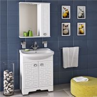 Тумба под раковину Runo Авила 60 Белая арт-00000001045 — фото 4, Тумбы под раковину