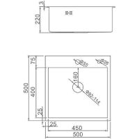 Товар: Кухонная мойка Aflorn Premium 50 Графит арт-AF95050F - фото 5 Кухонная мойка Aflorn Premium 50 Графит арт-AF95050F — фото 5, Кухонные мойки