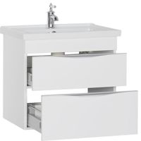 Товар: Тумба под раковину Aquanet Эвора 80 подвесная Белая арт-184937 - фото 2 Тумба под раковину Aquanet Эвора 80 подвесная Белая арт-184937 — фото 2, Тумбы под раковину