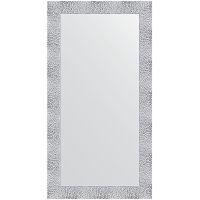 Зеркало Evoform Definite 106х56 в багетной раме - Чеканка белая 70 мм арт-BY 3652 — фото 1, Зеркала в ванную комнату