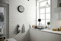 Керамическая плитка Equipe Metro Light Grey настенная 7,5х15 см арт-20759 — фото 2, Керамическая плитка