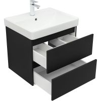 Товар: Тумба под раковину Aquanet Вега 2.0 60 подвесная Черная матовая арт-337953 - фото 4 Тумба под раковину Aquanet Вега 2.0 60 подвесная Черная матовая арт-337953 — фото 4, Тумбы под раковину
