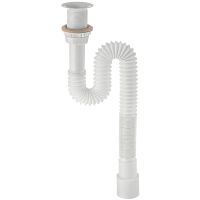 Сифон для раковины Wirquin Белый арт-30717342 — фото 1, Сифоны для раковины