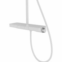 Душевая система Vincea Inspire с термостатом Белая арт-VSFS-3I12TW — фото 4, Душевые стойки