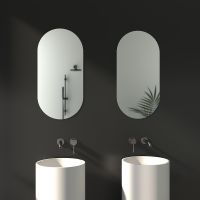 Зеркало Evoform Primary 80х40 со шлифованной кромкой арт-BY 0121 — фото 2, Зеркала в ванную комнату