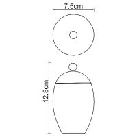 Товар: Контейнер для хранения WasserKRAFT Ruwer Нержавеющая сталь арт-K-6779 - фото 4 Контейнер для хранения WasserKRAFT Ruwer Нержавеющая сталь арт-K-6779 — фото 4, Органайзеры для ванной