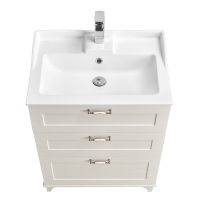 Товар: Тумба под раковину Aquaton Леон 65 Н Дуб белый арт-1A194601LBPS0 - фото 3 Тумба под раковину Aquaton Леон 65 Н Дуб белый арт-1A194601LBPS0 — фото 3, Тумбы под раковину