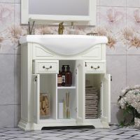 Тумба под раковину Opadiris Риспекто 80 Слоновая кость арт-00-00006022 — фото 4, Тумбы под раковину