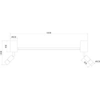 Настенный светильник Artelamp Черный арт-A2219PL-2BK — фото 5, Споты