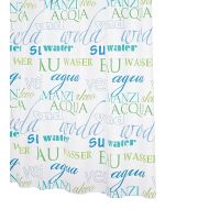 Товар: Штора для ванны Ridder Woda 200х180 Синяя арт-33355 - фото 2 Штора для ванны Ridder Woda 200х180 Синяя арт-33355 — фото 2, Шторы для ванной