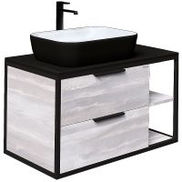 Тумба под раковину Grossman Лофт 90 подвесная Шанико арт-109002 — фото 3, Тумбы под раковину