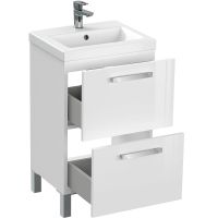 Товар: Тумба под раковину Cersanit Melar 50 подвесная Белая арт-64127 - фото 6 Тумба под раковину Cersanit Melar 50 подвесная Белая арт-64127 — фото 6, Тумбы под раковину