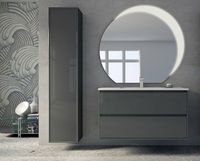 Товар: Тумба под раковину Cezares Glass 100 подвесная Antracite арт-41805 - фото 2 Тумба под раковину Cezares Glass 100 подвесная Antracite арт-41805 — фото 2, Тумбы под раковину