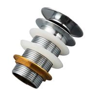 Товар: Донный клапан Frap click-clack Хром арт-F65-4 - фото 2 Донный клапан Frap click-clack Хром арт-F65-4 — фото 2, Донные клапаны