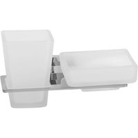 Товар: Стакан для зубных щеток с мыльницей Veragio Ramba Хром арт-VR.RMB-4943.CR - фото 1 Стакан для зубных щеток с мыльницей Veragio Ramba Хром арт-VR.RMB-4943.CR — фото 1, Стаканы для зубных щеток