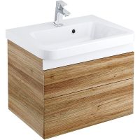 Тумба под раковину Ravak SD 10° II 65 подвесная Темный Орех арт-X000001288 — фото 1, Тумбы под раковину