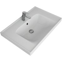 Тумба с раковиной Brevita Dallas 70 подвесная Дуб Галифакс олово арт-УТ000012093 — фото 8, Тумбы с раковиной