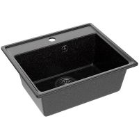 Кухонная мойка Maretti Kitchen Черная арт-KT490-BL — фото 4, Кухонные мойки