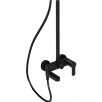 Душевая система Paffoni Blu Черный матовый арт-ZCOL632NO — фото 3, Душевые стойки