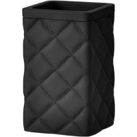 Стакан для зубных щеток WasserKRAFT Mosel Черный матовый арт-K-4528 — фото 2, Стаканы для зубных щеток