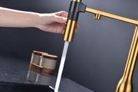 Смеситель для кухни Paulmark Magneto One Брашированное золото арт-Ma213188-BG — фото 10, Смесители для кухни