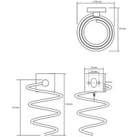Держатель для фена Bemeta Beta Хром арт-132117022 — фото 2, Держатели для фена
