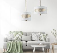 Настенный светильник Maytoni House Farn Белый Золото арт-H428-WL-01-WG — фото 6, Бра