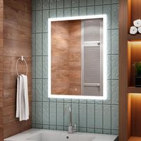 Товар: Зеркало Континент Sevilla 800х1200 с подсветкой с сенсорным выключателем арт-ЗЛП728 - фото 7 Зеркало Континент Sevilla 800х1200 с подсветкой с сенсорным выключателем арт-ЗЛП728 — фото 7, Зеркала в ванную комнату