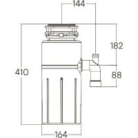 Измельчитель пищевых отходов Paulmark Intenso 560 Вт арт-I-800 — фото 9, Измельчители пищевых отходов