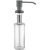 Дозатор для моющего средства Paulmark Rein Серый арт-D002-310 — фото 1, Дозаторы для кухонных моек