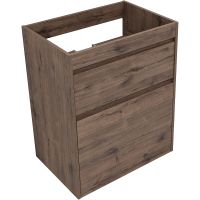 Тумба с раковиной Aquanet Токио 130 L Дуб веллингтон арт-335589 — фото 10, Тумбы с раковиной