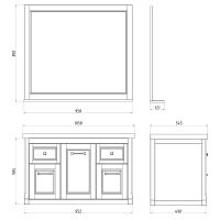 Товар: Комплект мебели для ванной ASB-Woodline Толедо 105 Капучино арт-11196+11211+23538 - фото 12 Комплект мебели для ванной ASB-Woodline Толедо 105 Капучино арт-11196+11211+23538 — фото 12, Комплекты мебели для ванной
