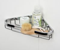 Полка корзина WasserKRAFT угловая Хром арт-K-733 — фото 2, Полки для ванной и душа