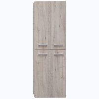 Шкаф пенал Dreja 50 подвесной Дуб кантри арт-77.0302D — фото 4, Пеналы для ванной комнаты