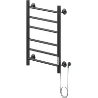 Электрический полотенцесушитель Ника WAY-2 60/40 Черный матовый арт-WAY-2 60/40 черн прав — фото 1, Электрические полотенцесушители