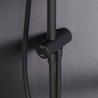 Душевая система AM.PM Gem Черная арт-F0790022 — фото 10, Душевые стойки