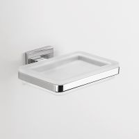 Мыльница Colombo Design Basic Q Хром арт-B3701.CR-VAN — фото 1, Мыльницы