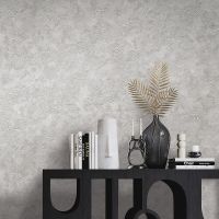 Обои Emiliana Parati Damasco Reale Винил на флизелине (1,06*10,05) Серый/Серебряный, Штукатурка арт-73413 — фото 4, Обои для стен