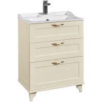 Тумба под раковину Aquaton Леон 65 Н Дуб бежевый арт-1A194601LBPR0 — фото 1, Тумбы под раковину