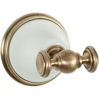 Двойной крючок TW Harmony Бронза арт-TWHA016bi/br — фото 1, Крючки для полотенец