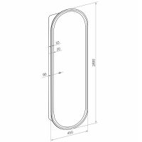 Товар: Зеркальный шкаф Континент Elmage black LED 45 с подсветкой Черный арт-МВК048 - фото 9 Зеркальный шкаф Континент Elmage black LED 45 с подсветкой Черный арт-МВК048 — фото 9, Пеналы для ванной комнаты