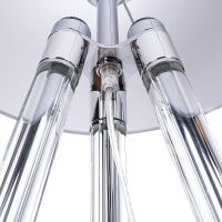 Торшер Artelamp Wasat Белый Хром Прозрачный арт-A4023PN-1CC — фото 2, Торшеры