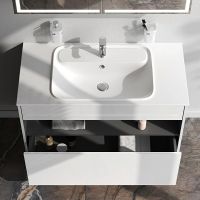 Товар: Раковина AM.PM Func 100 Белая матовая арт-M8FWPC1000WM - фото 3 Раковина AM.PM Func 100 Белая матовая арт-M8FWPC1000WM — фото 3, Раковины встраиваемые сверху