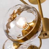 Люстра Artelamp Delacrua Прозрачная Полированная медь арт-A7770PL-6PB — фото 2, Люстры